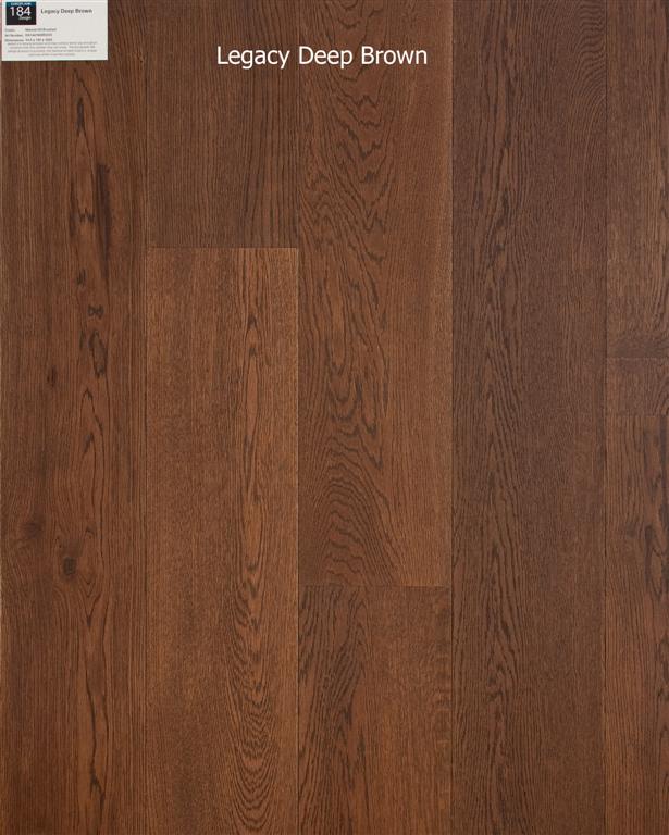 AANBIEDING!!! Legacy Oak Deep Brown, Behandeld eiken multiplank vloer Breda