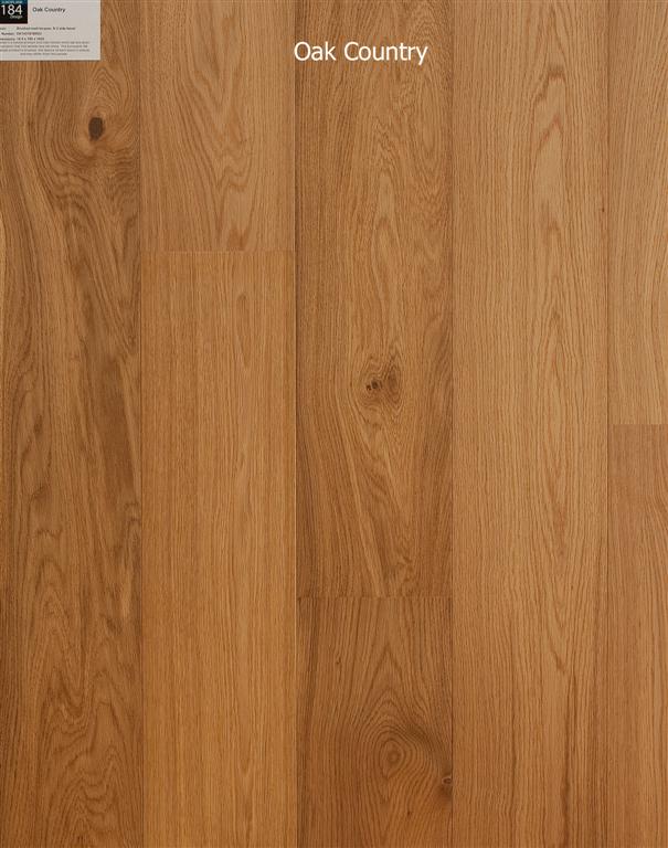 Oak Country, Behandeld eiken multiplank vloer Breda